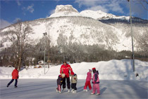 Eislaufplatz beim Altausseer See